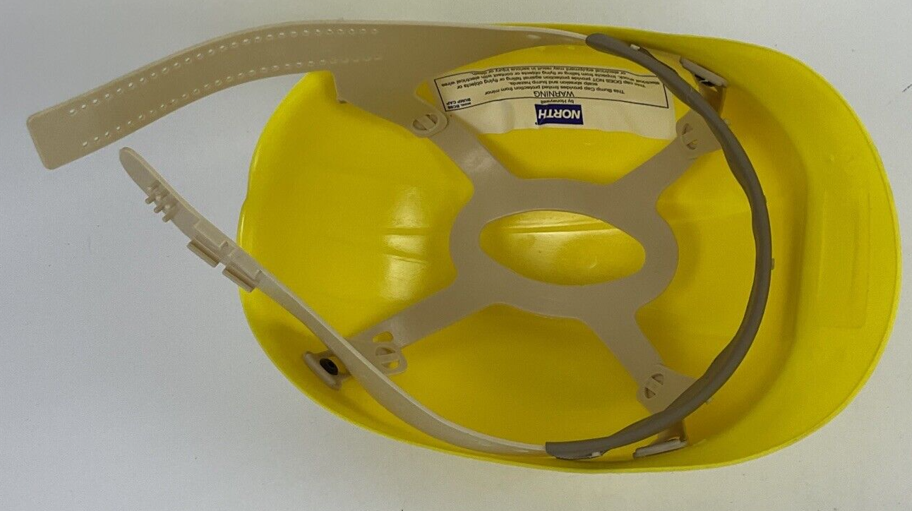 NORTH BUMP CAP BC86 YELLOW ***LOTOF12***6