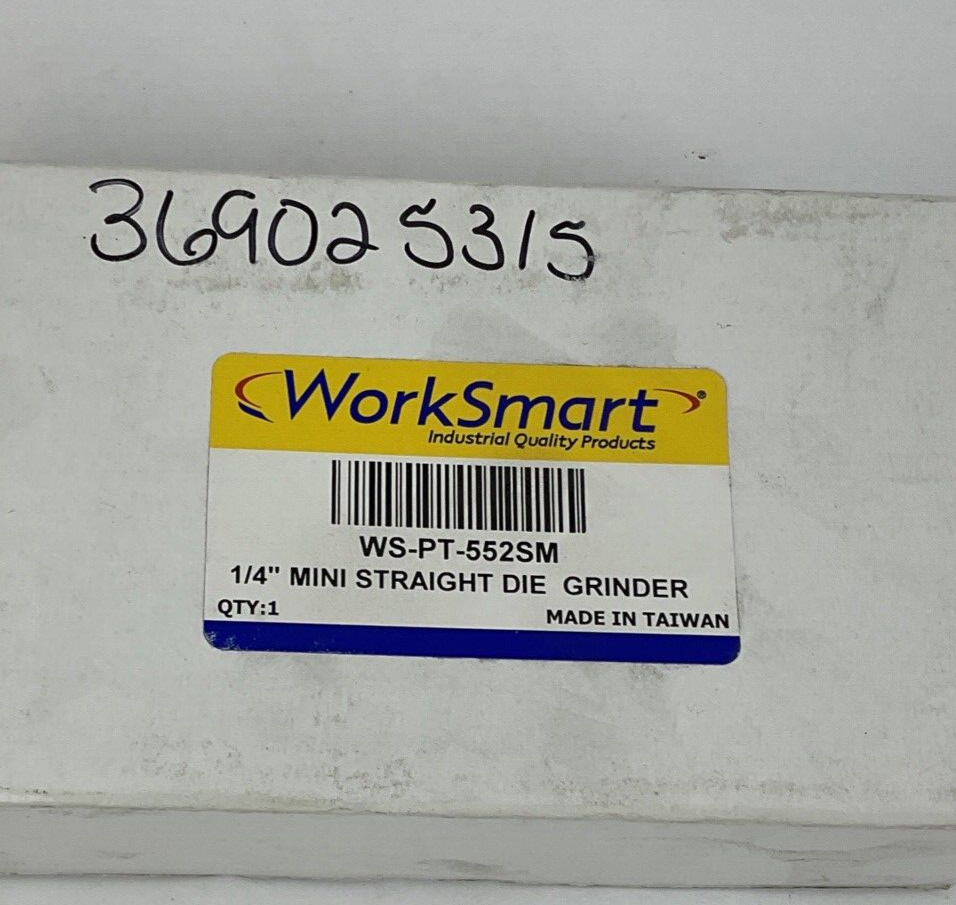 WORKSMART WS-PT-552SM 1/4" MINI STRAIGHT DIE GRINDER2