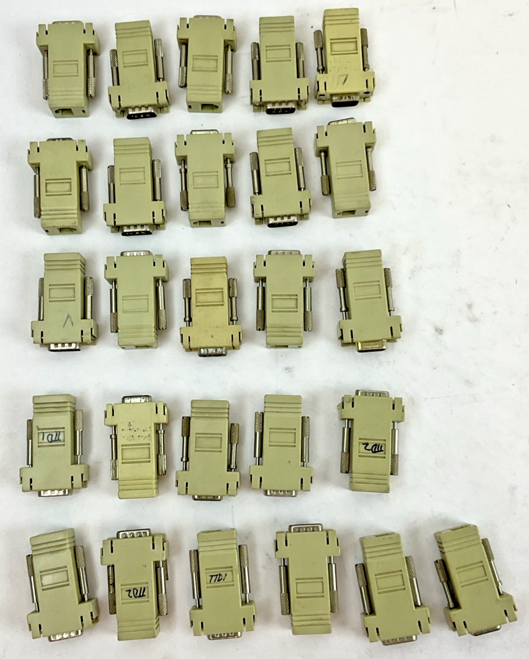 UNBRANDED RJ12-9PIN FEMALE JACK ADAPTER****LOTOF26****0