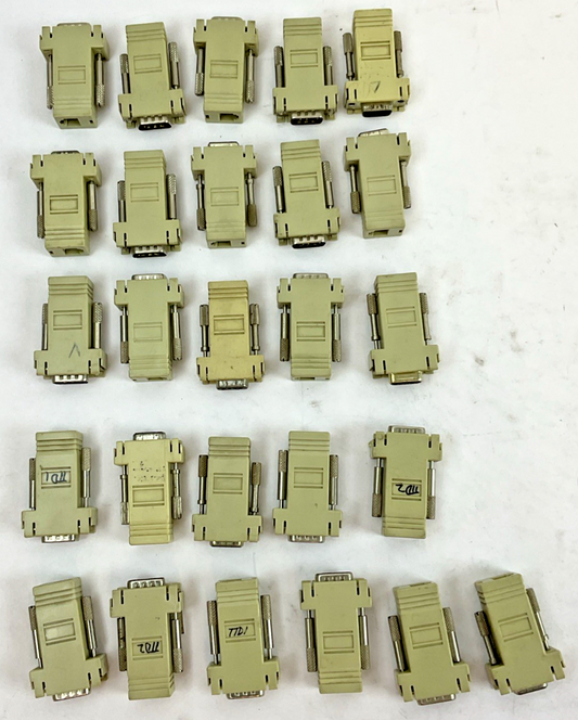 UNBRANDED RJ12-9PIN FEMALE JACK ADAPTER****LOTOF26****0