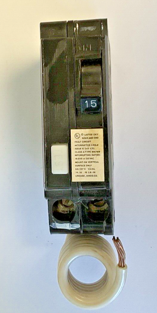 CROUSE-HINDS MH245 CIRCUIT BREAKER 45A 120/240VAC 2POLE MH/MM0