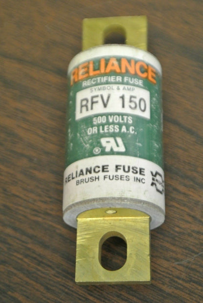 RELIANCE RFV150 RECTIFIER FUSE / 150A / 500V / NEW SURPLUS1