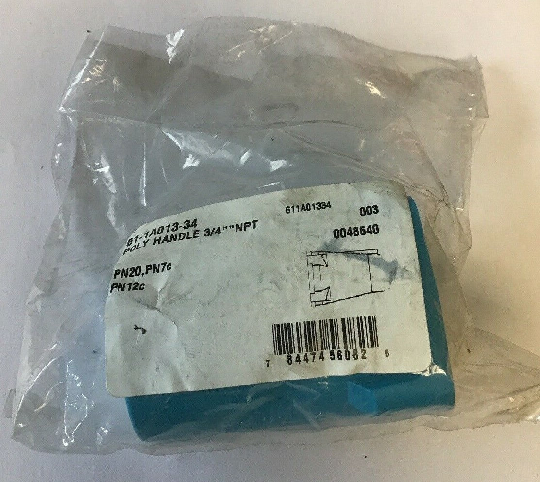 MELTRIC 61-1A013-34 POLY HANDLE 3/4" ***LOTOF3***0