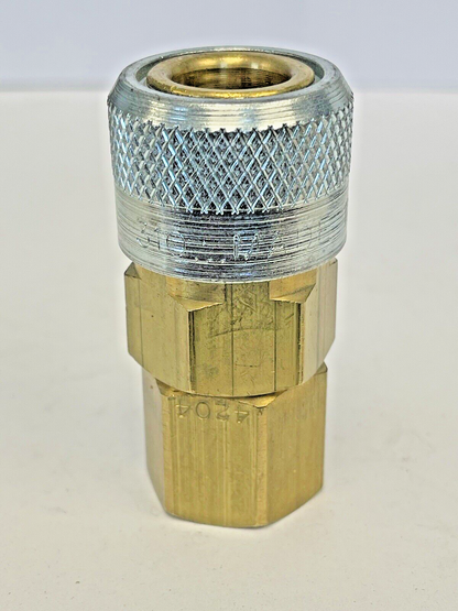 FOSTER - 310-4204 - PNEUMATIC SOCKET - 3/8" NPT, 3/8 – 18 Female Thread, 300 PSI0