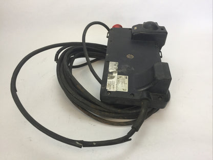 ABB FLEXIBLE AUTOMATION AS TPU2 ART.NR 3HNE 00313-1 REV 09 TEACH PENDANT 6