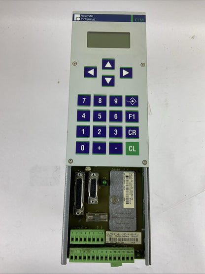 REXROTH INDRAMAT FWA-CLM1.4-LA1-01VRS-MS SERVO DRIVE CLM01.4-N-E-4-B-FW0