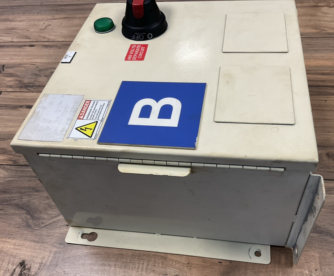 DAYKIN ELECTRIC GPFB-01?? TRANSFORMER DISCONNECT SWITCH PRI 480V SEC 120V 1PHASE4