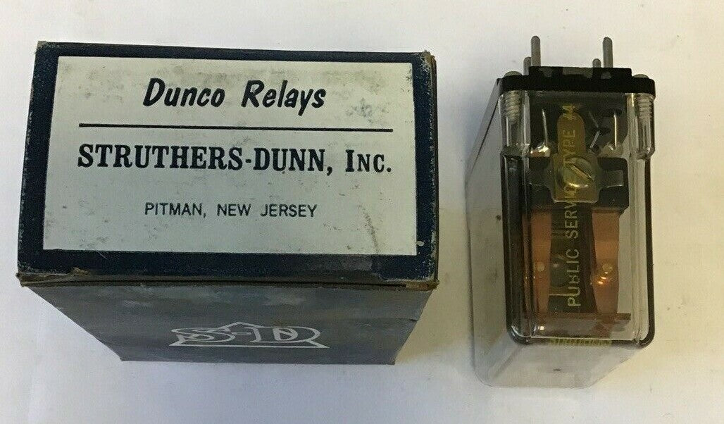 STRUTHERS-DUNN 219BBX184 RELAY 120V 60HZ0