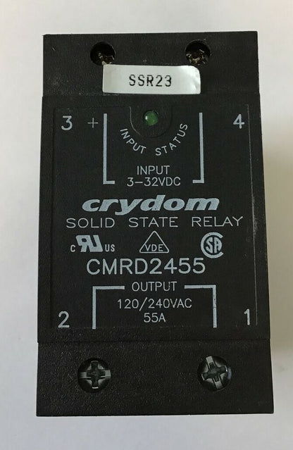 CRYDOM CMRD2455 SOLID STATE RELAY 120/240VAC 55A 0