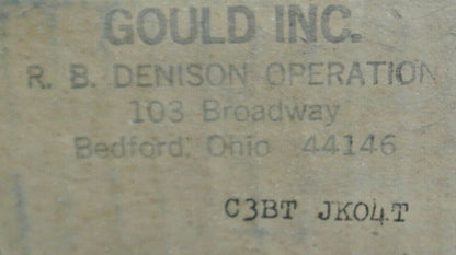 GOULD / R.B. DENISON C3BT-JK04T LIMIT SWITCH / NEW SURPLUS7