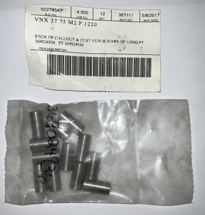 DAYTON VNX 37 75 M2 P.1220 PUNCH ****LOTOF12**** 3690249360