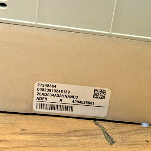 ALLEN BRADLEY 20AD034A3AYNANC0 POWER FLEX AC DRIVE 70 FRM 5.0014