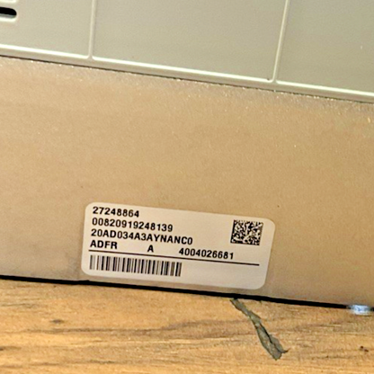 ALLEN BRADLEY 20AD034A3AYNANC0 POWER FLEX AC DRIVE 70 FRM 5.0014