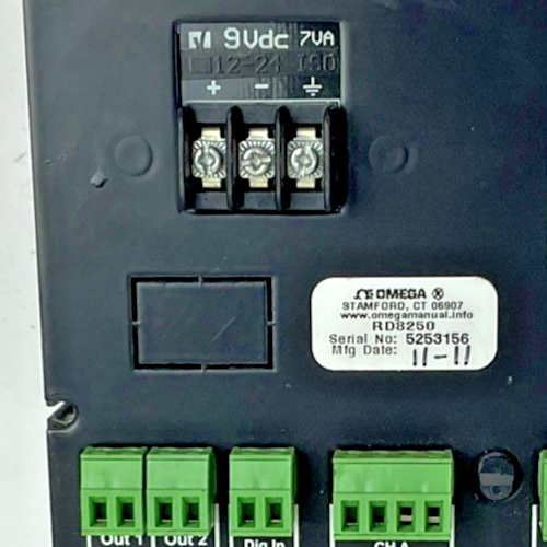 OMEGA RD8250 PAPERLESS RECORDER  7VA5