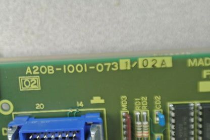 FANUC A20B-1001-0731/02A / I/O EXPANSION MODULE w/ A13B-0129-C038 TERMINAL UNIT1