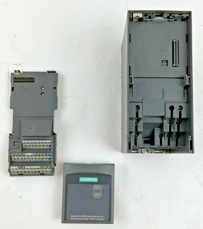 SIEMENS 6SE6440-2UD13-7AA1 FREQUENCY INVERTER MICRMASTER 440 VER. H01/2.213