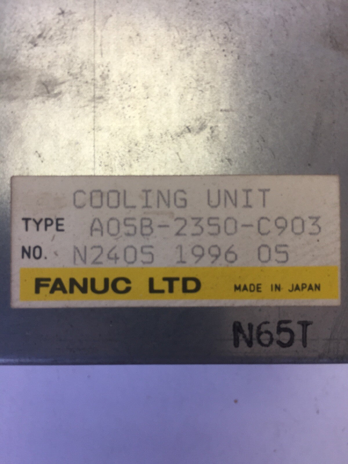 FANUC A05B-2350-C903 COOLING UNIT1