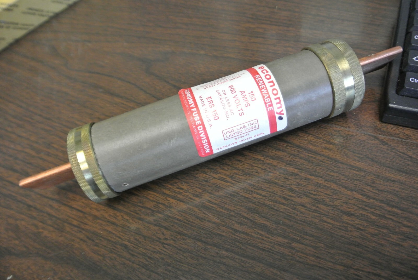 ECONOMY / FPE ERS150 / RENEWABLE FUSE / 150A / 600V / NEW SURPLUS0