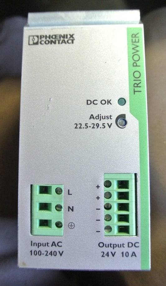 PHOENIX CONTACT 2866323 / TRIO-PS/1AC/24DC/10 - POWER SUPPLY 24VDC 10A0