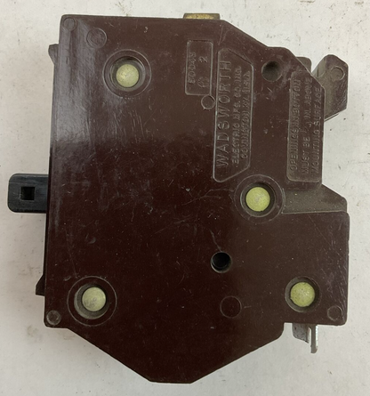 WADSWORTH B1520 15/20AMP 2POLE 120/240VAC CIRCUIT BREAKER5