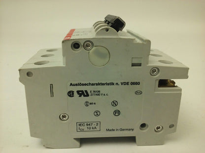 ABB, S273-K20A, CIRCUIT BREAKER, 3P, 277/480VAC, 10KA, 20A, VDE0660, NEW SURPLUS1