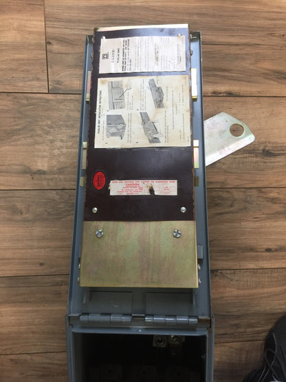 SQUARE D PQ-4220 I-LINE BUSWAY UNIT 200AMP 480VAC 3PH 4W 50HP SER 1A10