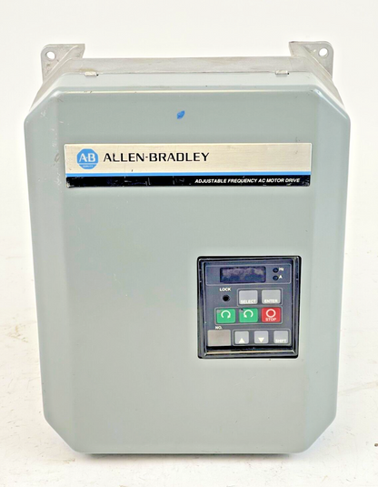 ALLEN BRADLEY - 1333-AAB SERIES D+ ADJUSTABLE FREQUENCY AC DRIVE 1.7kVA 460V 3PH1