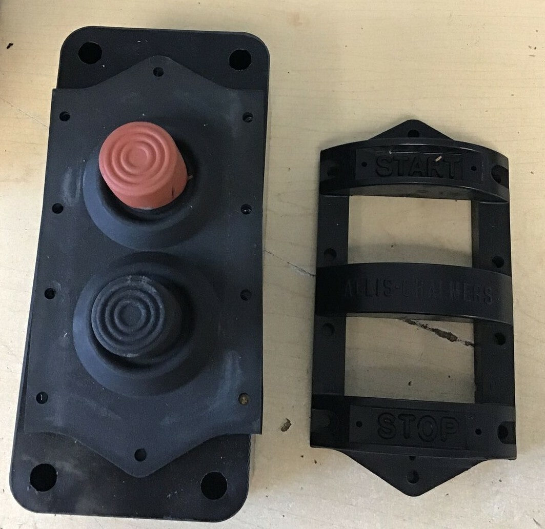ALLIS-CHALMERS H-2A4X-1 START/STOP PUSH BUTTON3