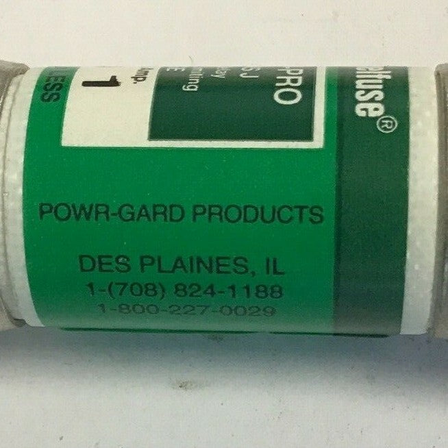 LITTLEFUSE JTD1 POWR-GARD FUSE 1A 600VAC CLASS J TIME DELAY ***LOTOF10***5