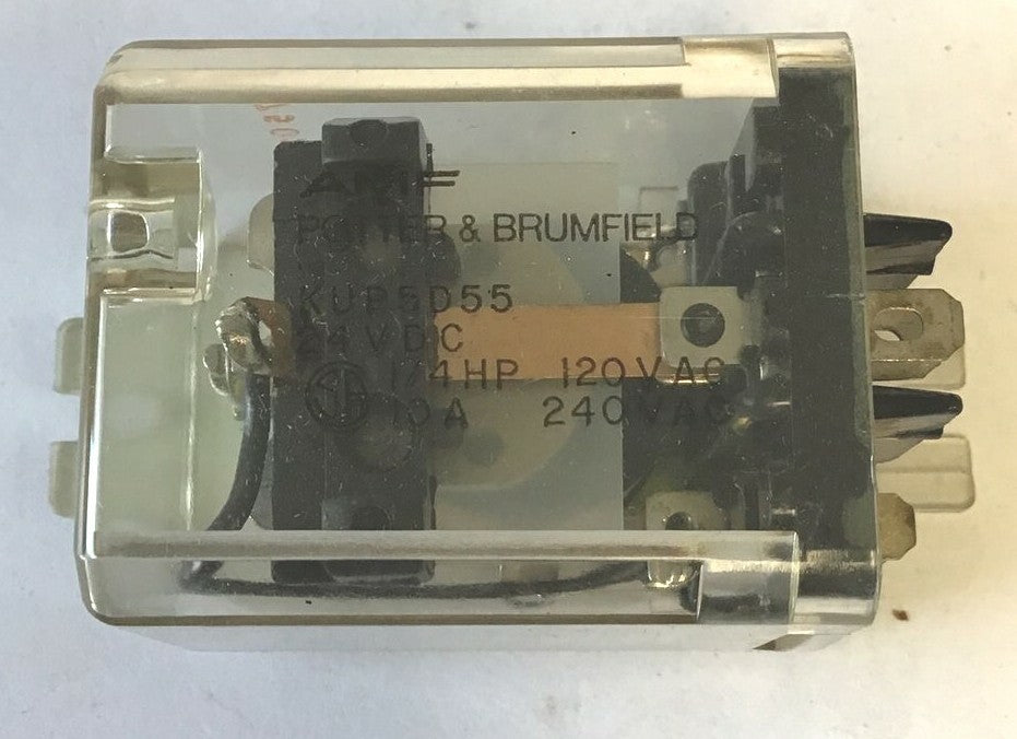 POTTER & BRUMFIELD KUP5D55 RELAY 759-A SPDT 10A 24VDC***LOTOF2***3
