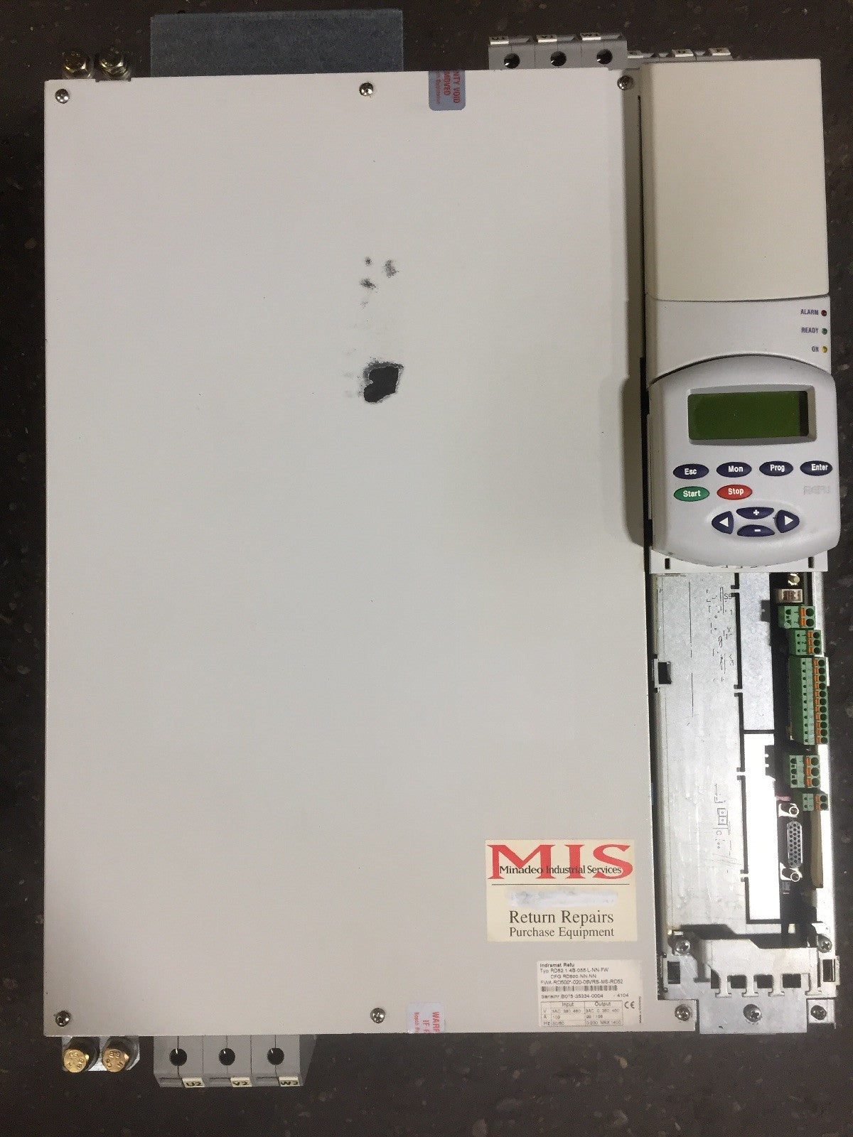 INDRAMAT RD52.1-4B-555-L-NN-FW CFG-RD500*-NN-NN FWA-RD500-020-06VRS-MS-RD520