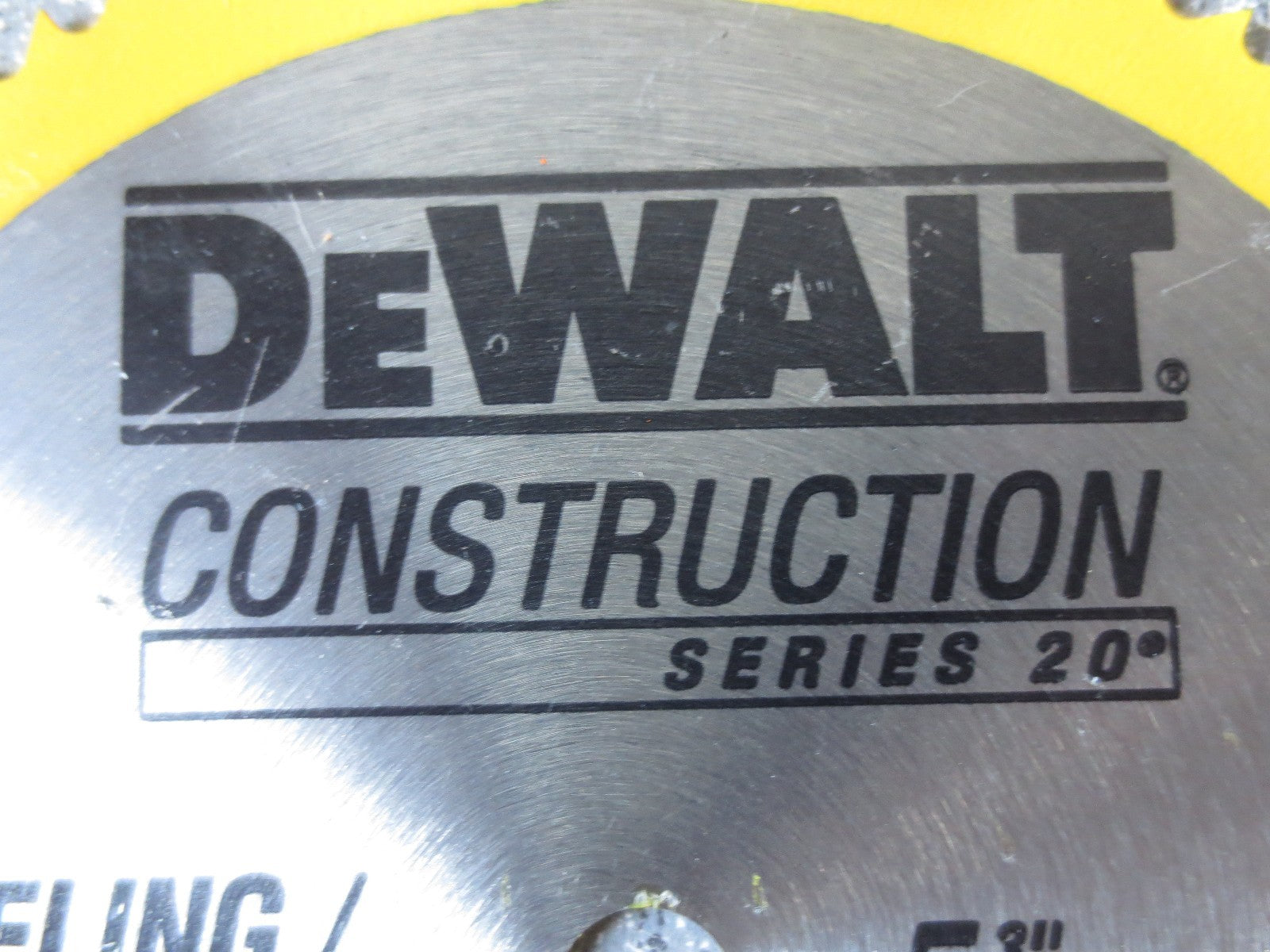 DEWALT DW9053 CONSTRUCTION CIRCULAR SAW BLADE 5-3/8" 78T SERIES 20 - NEW SURPLUS4