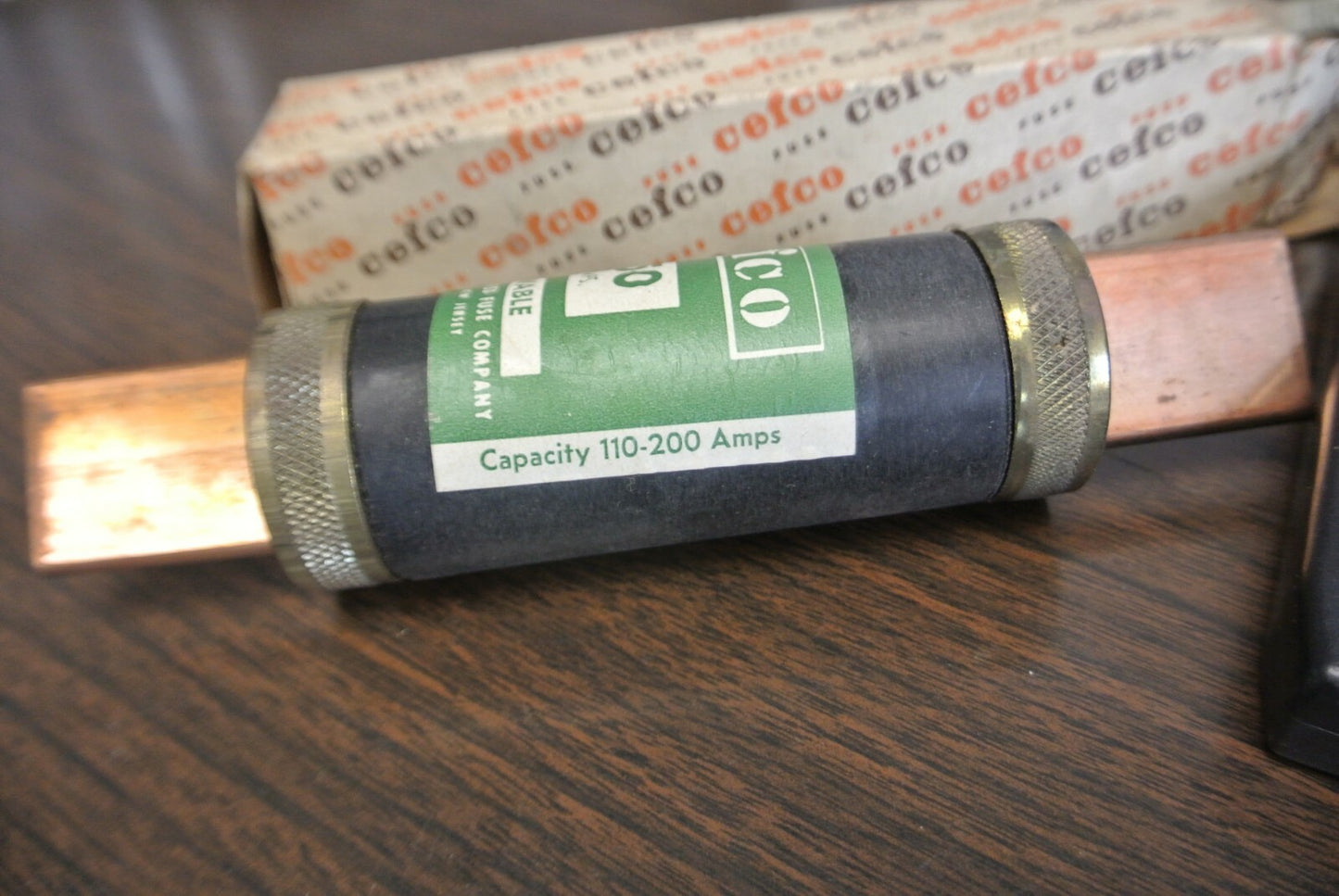 CEFCO R150 TIME LAG RENEWABLE FUSE / 250V / 150A / NEW SURPLUS / REN-150?0