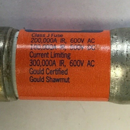 GOULD SHAWMUT AJT1-8/10 AMP-TRAP 2000 1 8/10A 600V ***LOTOF10***3