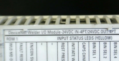 SQUARE D 52046-491-53 DEVICENET WELDER I/O MODULE + 170AZW88000 I/O BASE 2