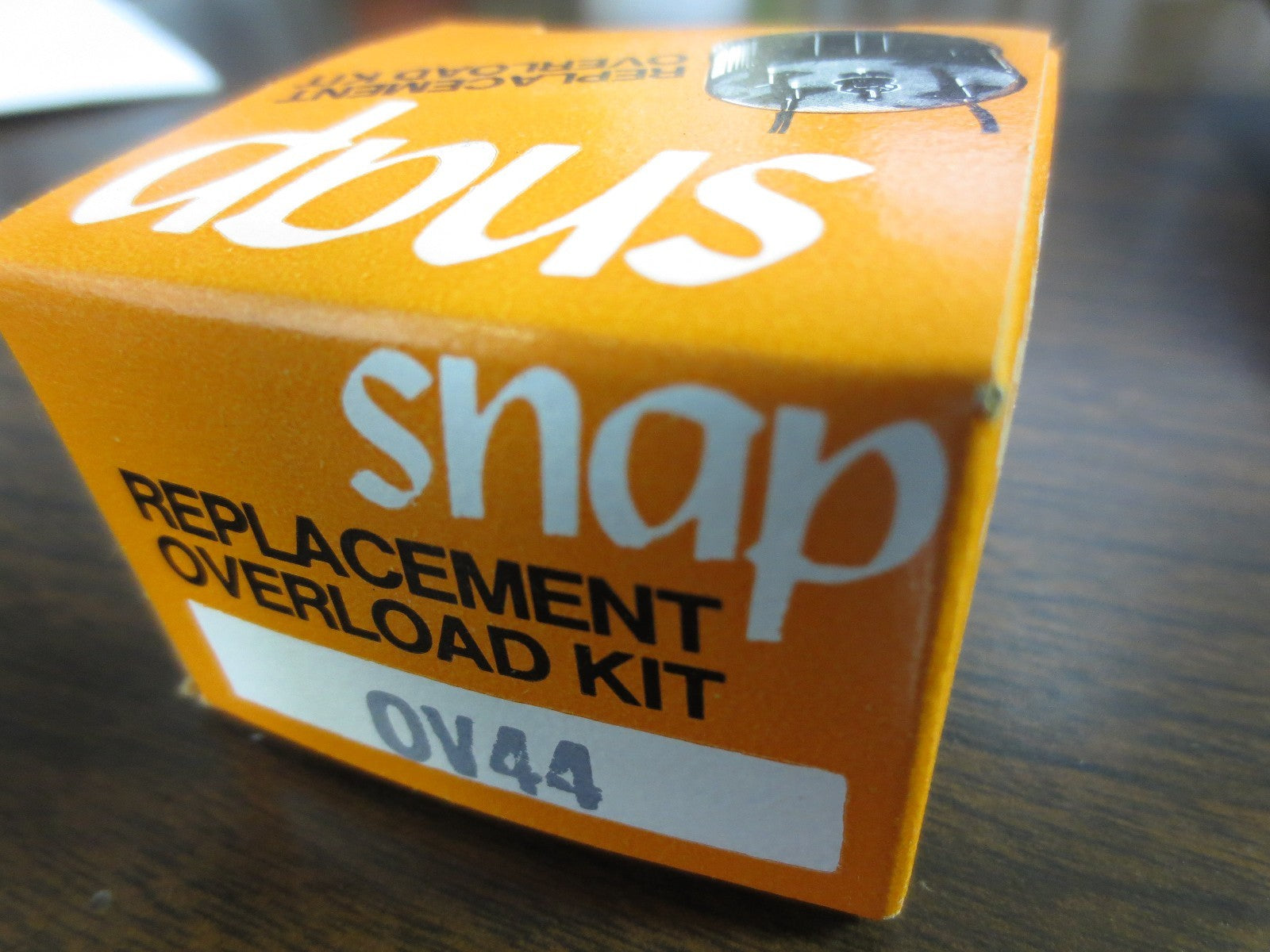 SNAP OV44 REPLACEMENT OVERLOAD KIT 1/4HP STATIC, 115V, 31.5A to 35.5A - NEW2