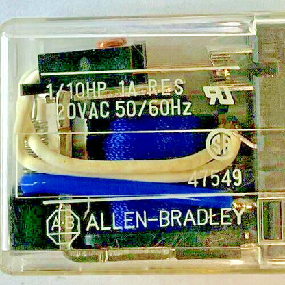 ALLEN BRADLEY 700-HC54Z24-4 RELAY SER.A 24VDC 1/10HP 1A 120V 50/60HZ**LOTOF3**6