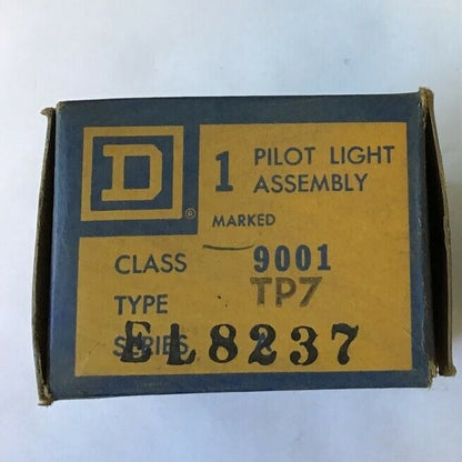 SQUARE D 9001 TP7 PILOT LIGHT ASSEMBLY SER.A 115VAC-DC1