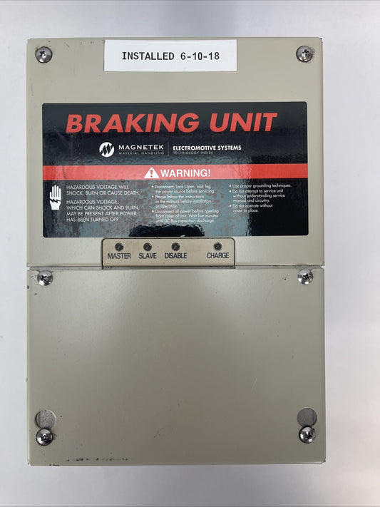 YASKAWA CDBR-4220D BRAKING UNIT INPUT 510-680VDC 80A OUTPUT 80A0