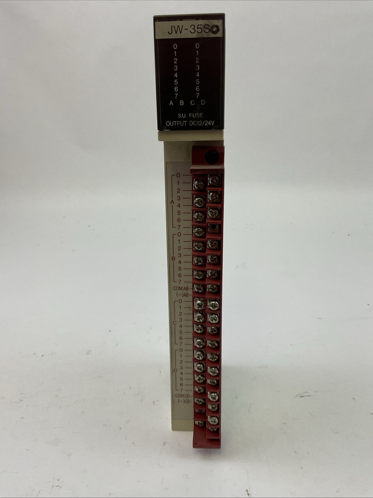 SHARP JW-35S DC OUTPUT MODULE 12/24VDC 1A/PNT. 8A/COM.0