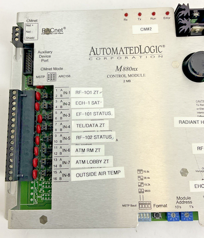 AUTOMATED LOGIC M880NX CONTROL MODULE 2MB BACNET1