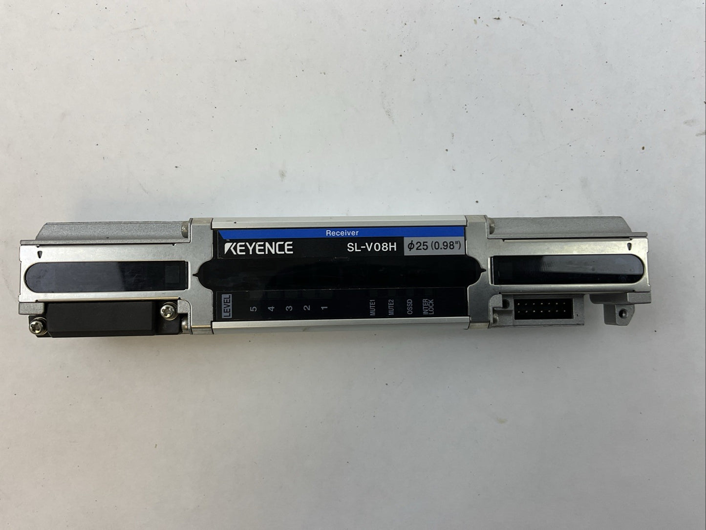 KEYENCE SL-V08H-R LIGHT CURTAIN RECEIVER 24VDC0