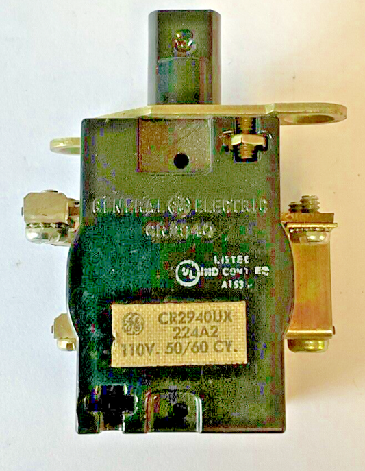 GENERAL ELECTRIC CR2940UX PUSH BUTTON CONTACT BLOCK 110V 50/60CY0