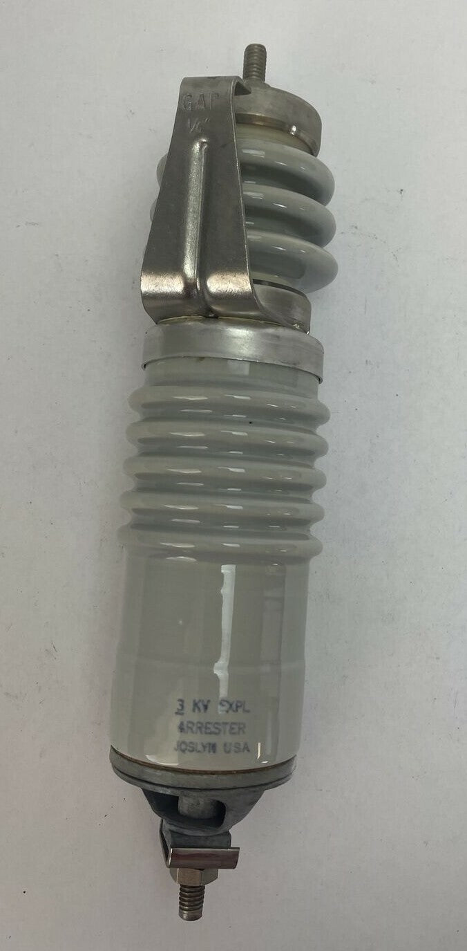 JOSLYN 3 KV EXPL PORCELAIN EXPULSION LIGHTNING ARRESTER0