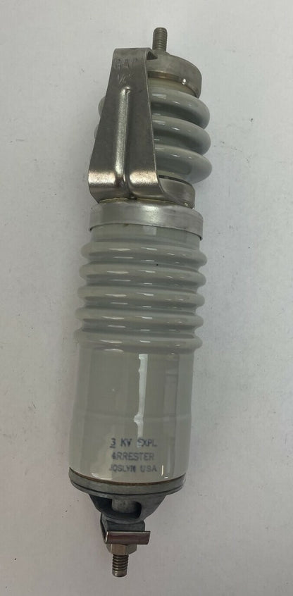 JOSLYN 3 KV EXPL PORCELAIN EXPULSION LIGHTNING ARRESTER0
