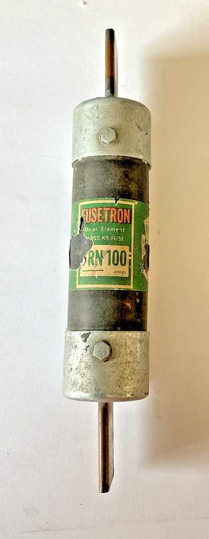 FUSETRON FRN-R100(2) FRN100(3) FUSE 100AMP CLASS RK5 ***LOTOF5**1