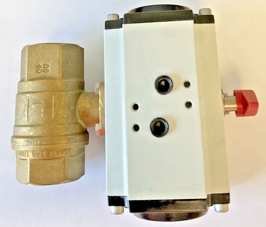 DYNAQUIP AP20DA PNEUMATIC ACTUATOR 80PSI 203IN-LBS4