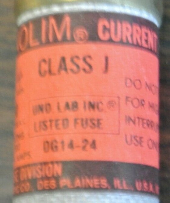 BOX of 10 / ECONOMY JCL4 CLASS J CURRENT-LIMITING FUSE / 4A / 600V / NEW SURPLUS3