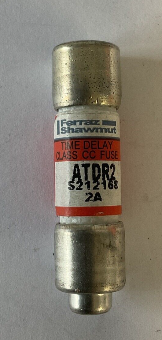 FERRAZ SHAWMUT ATD2R2 FUSE 2A 600VAC CLAS CC****LOTOF6****0