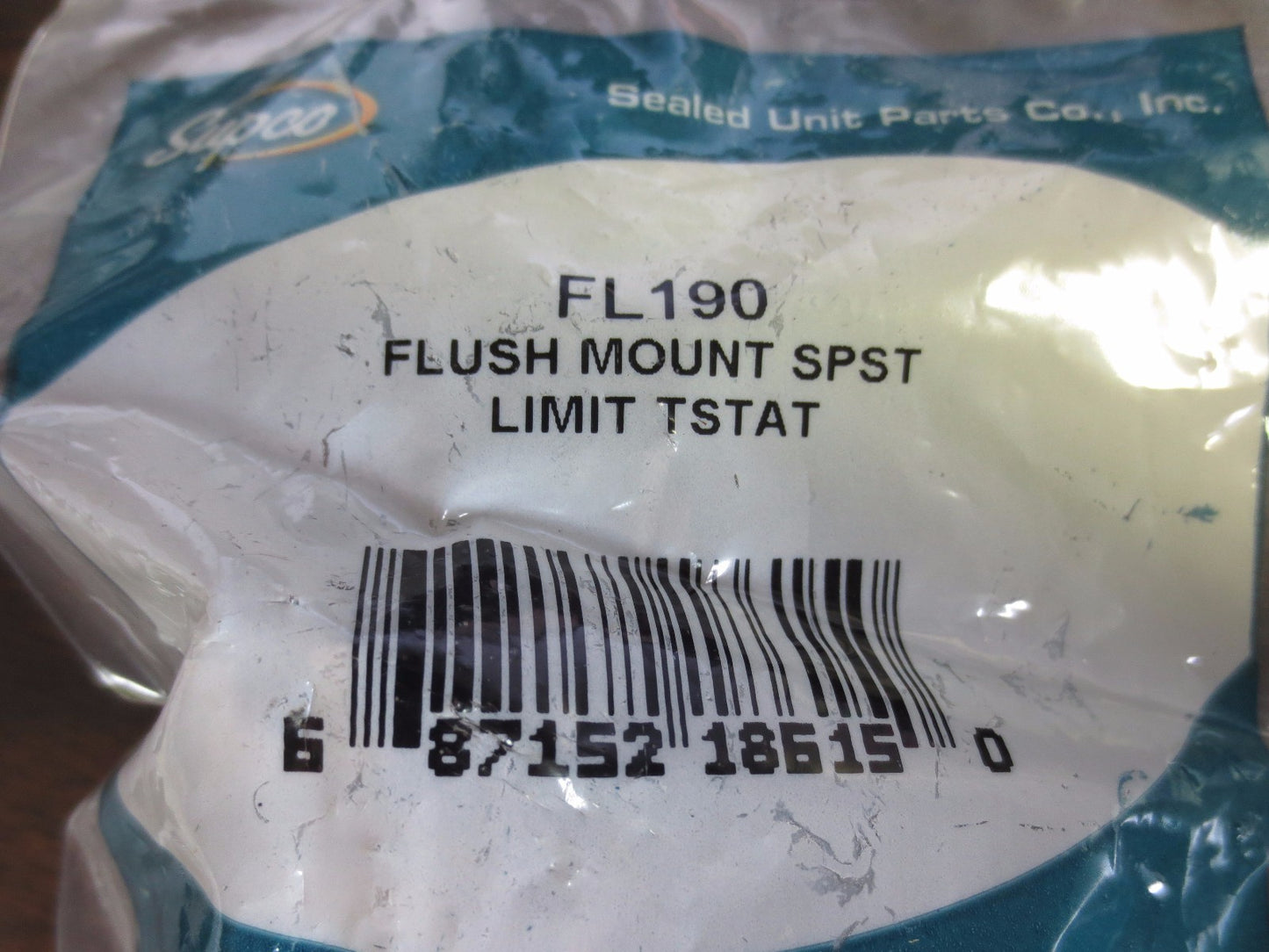 SUPCO FL190 FLUSH MOUNT SPST LIMIT THERMOSTAT - NEW SURPLUS - LOT of 21